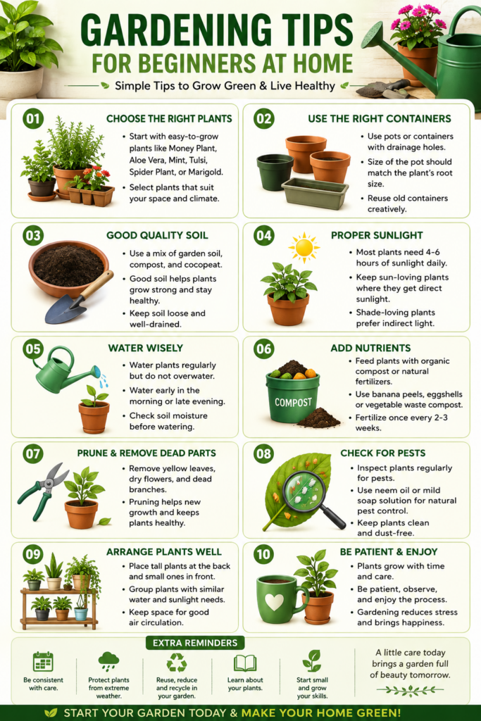 Gardening Tips for Beginners