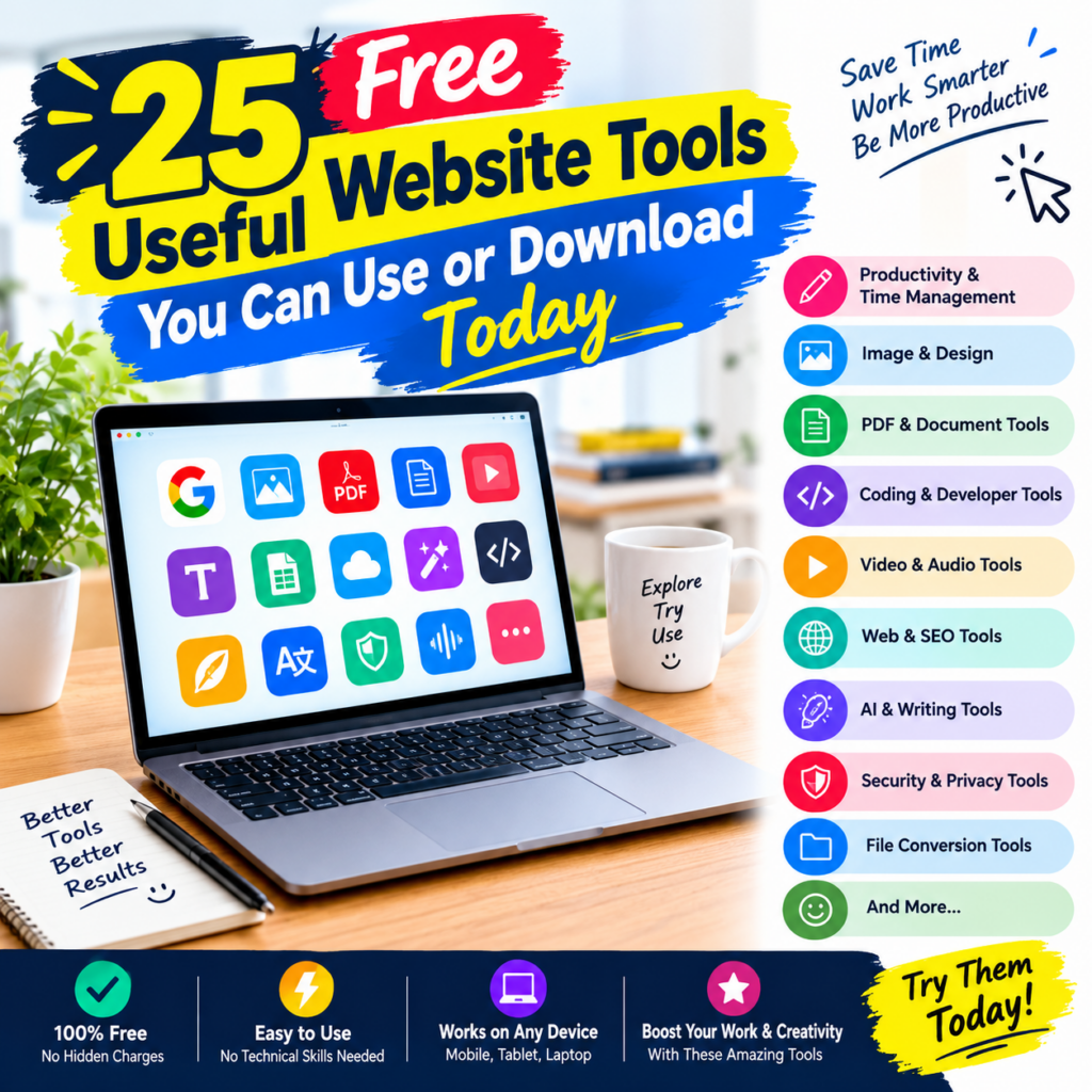 Free Useful Website Tools