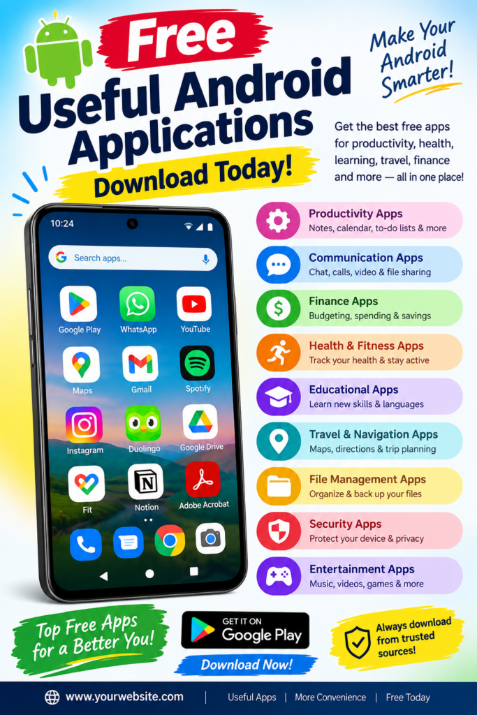 Free Useful Android Applications