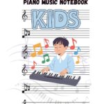 Blank Piano Music Notebook