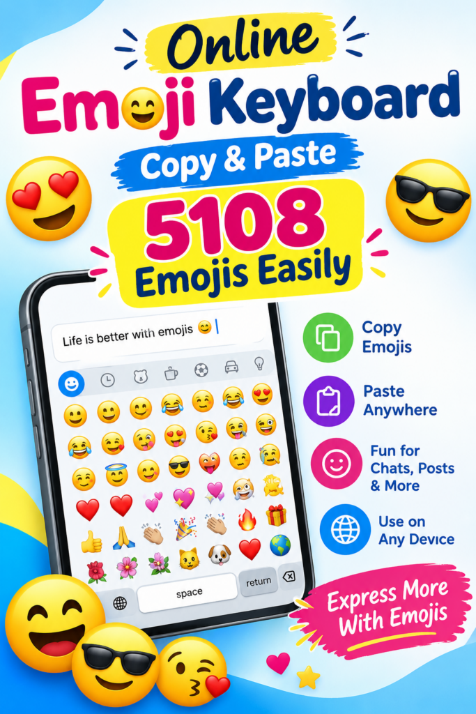 Online Emoji Keyboard
