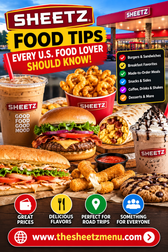 Sheetz Food Menu Tips